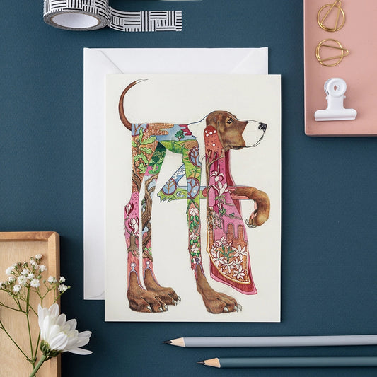 Hound Greeting Card