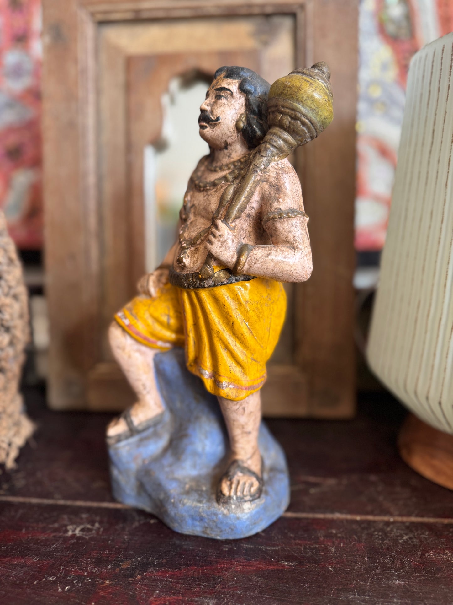 Vintage Clay Male Figure