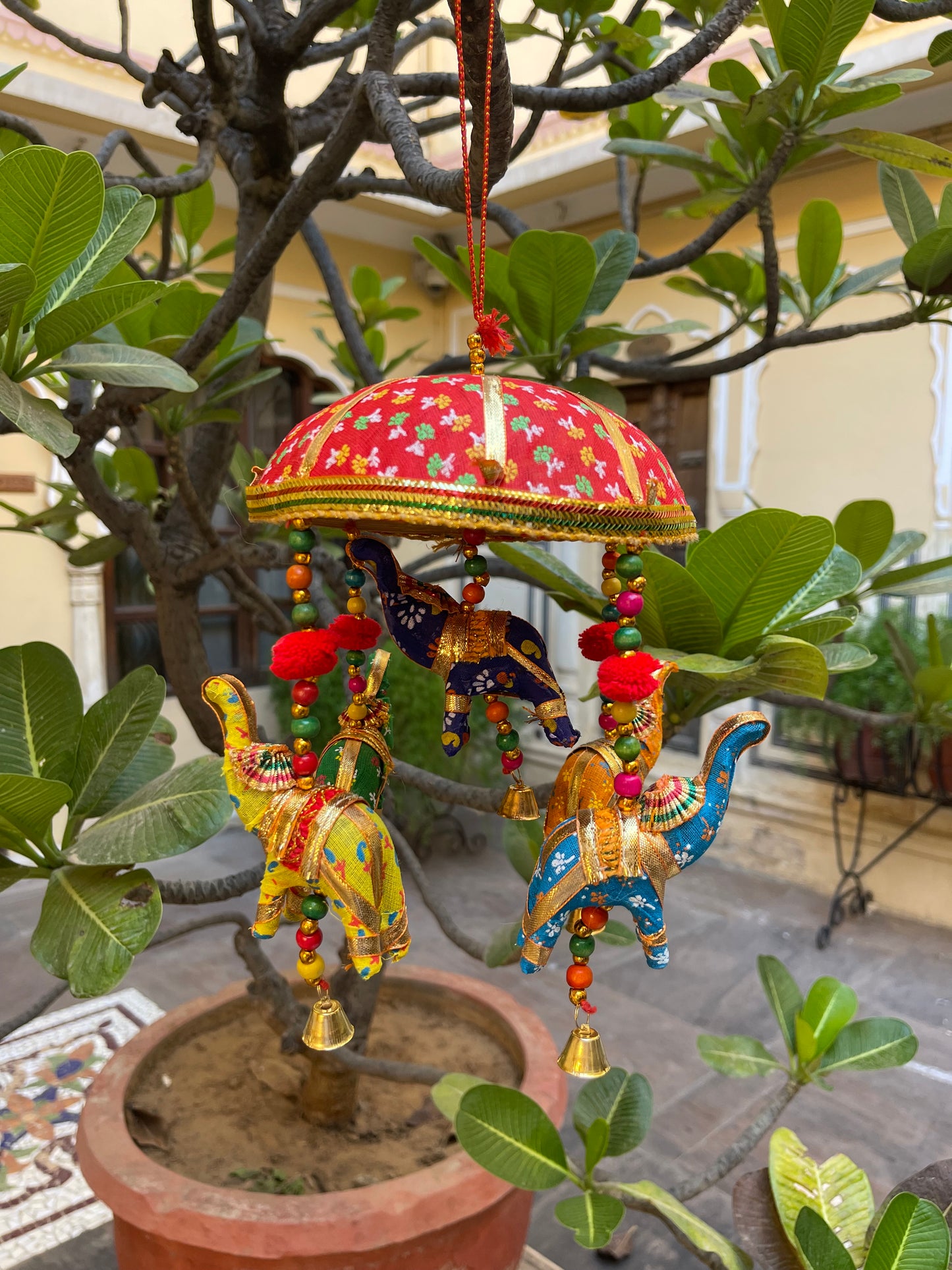 Traditional Indian Elephant Hanging