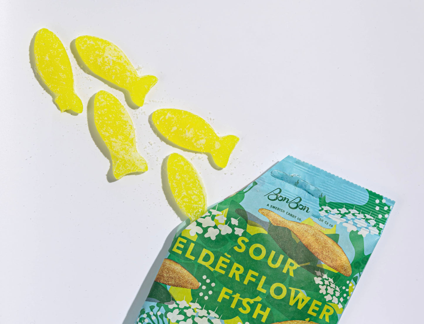 Sour Elderflower Fish - Swedish Candy