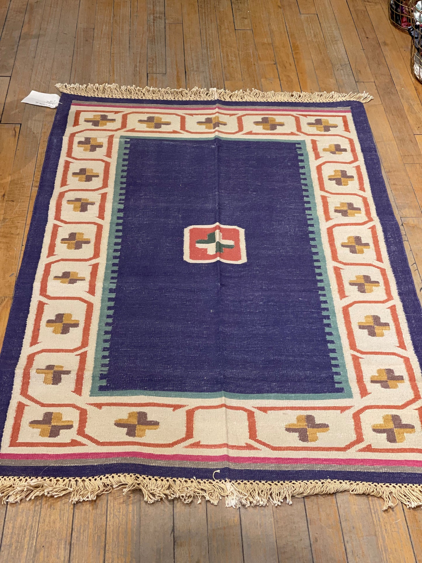 #2 Handwoven Cotton Rug 3' x 5'