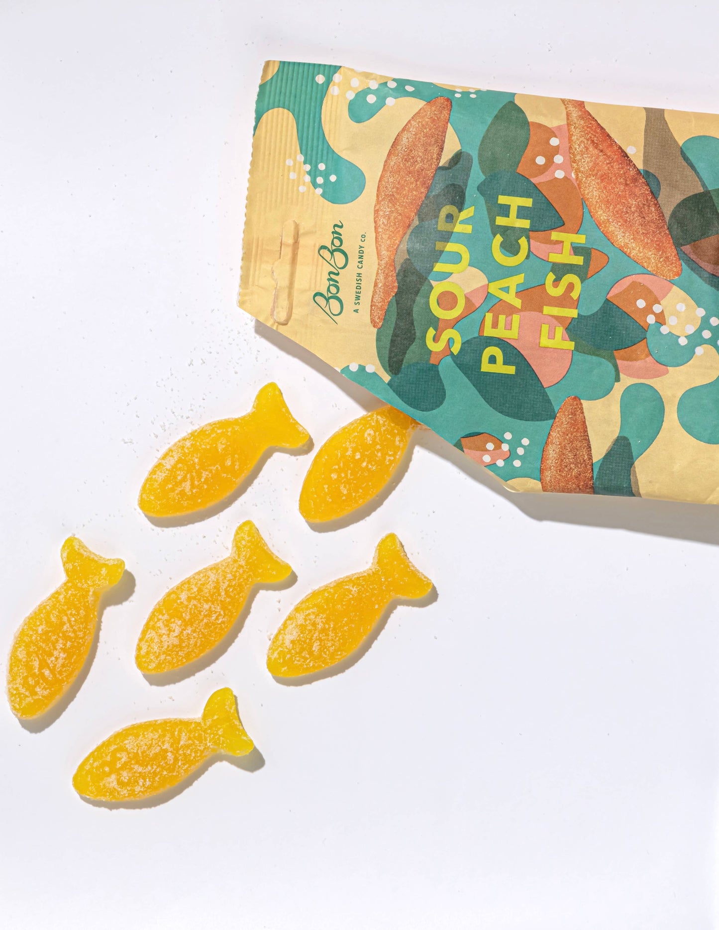 Sour Peach Fish - Swedish Candy