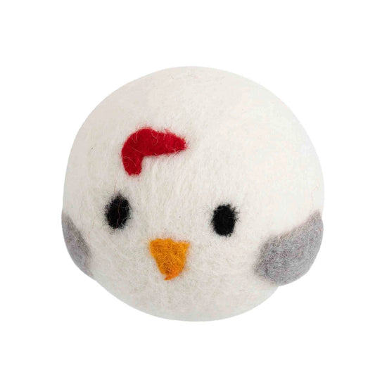 Eco Friendly Wool Dryer Ball-Chicken