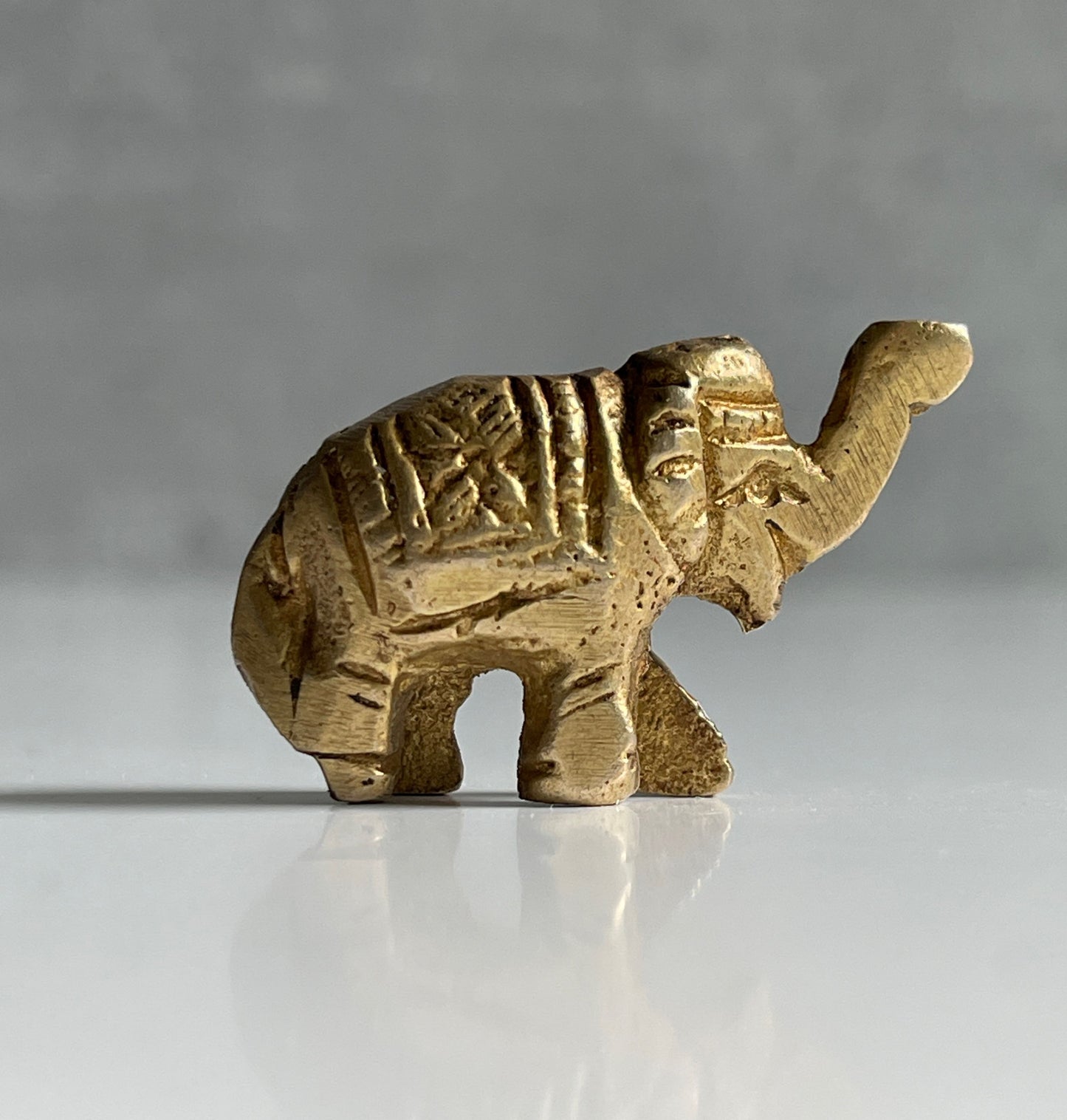 Brass Elephant Incense Holder