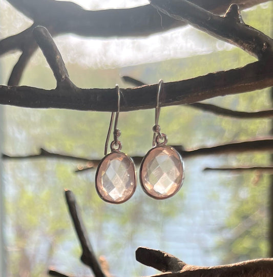 17J Rose Quartz Earring