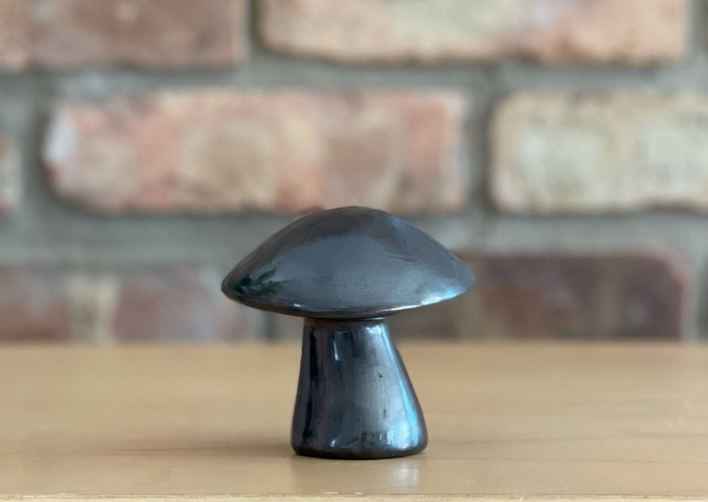 Oaxacan Black Pottery Mushroom