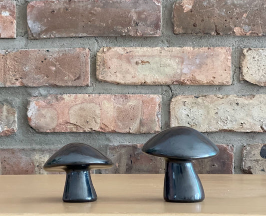 Oaxacan Black Pottery Mushroom