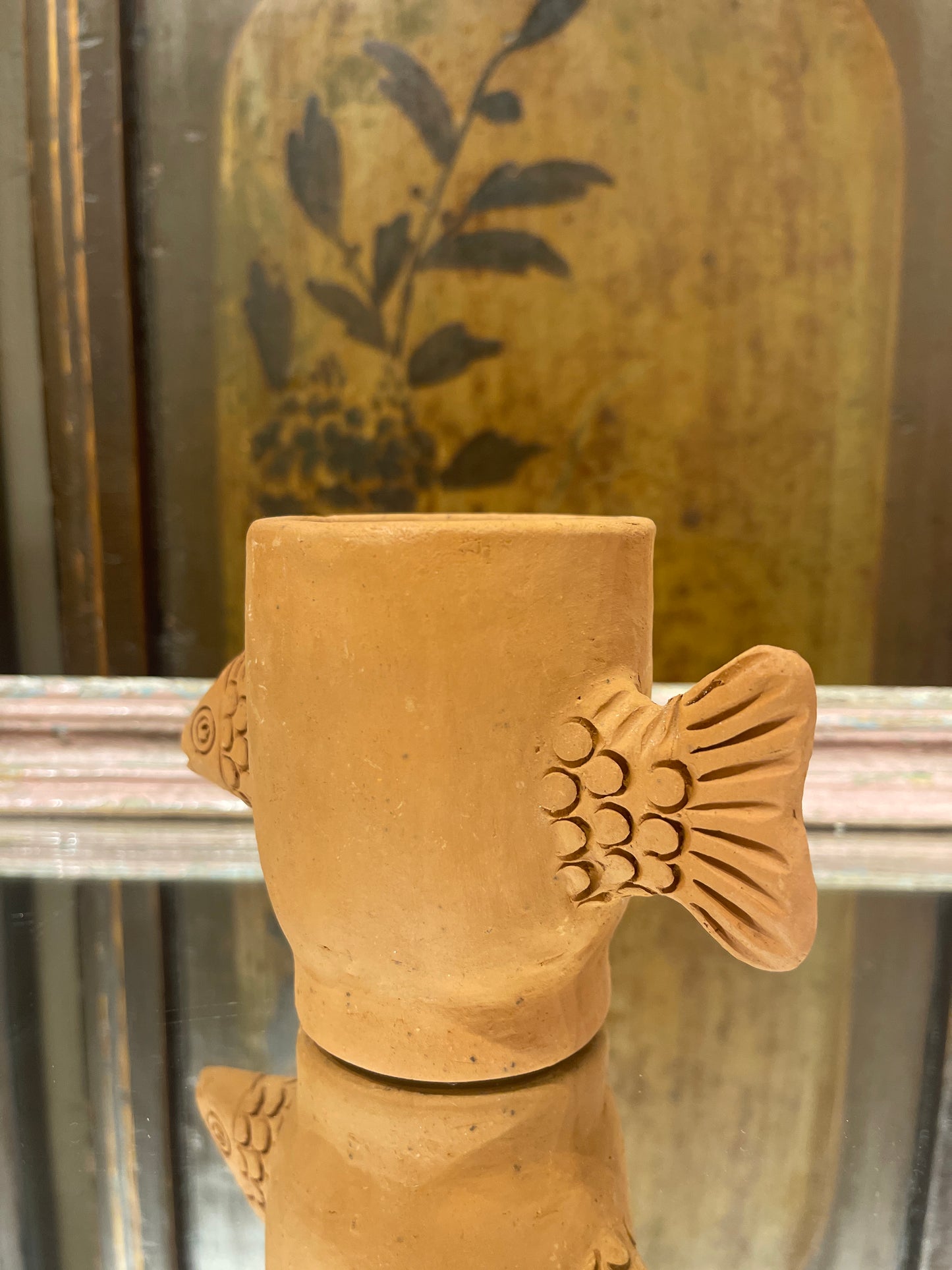 Handmade Fish Cup From  made in San Antonio Castillo Velasco