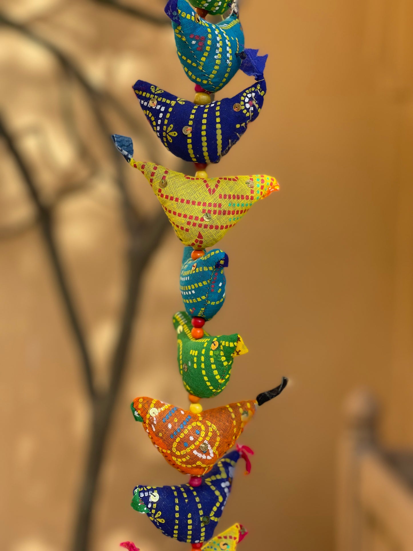 Traditional Indian Bird Wall Hanging