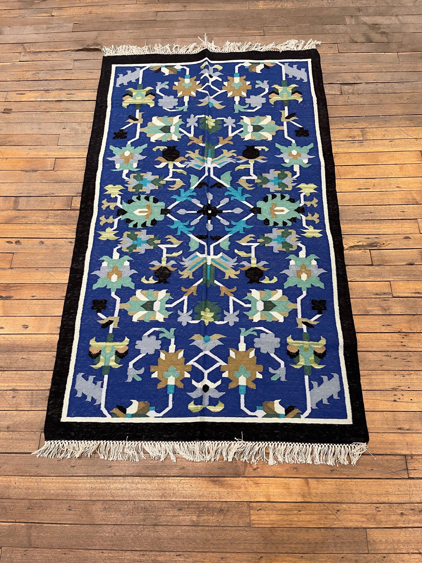 #10 Handwoven Cotton Rug  3' x 5'