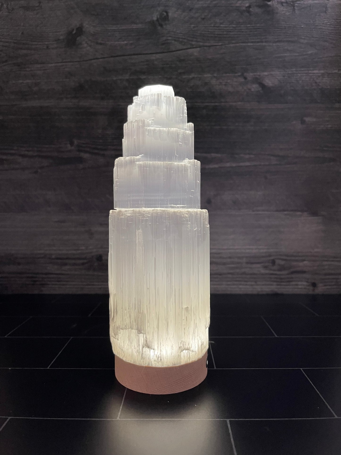 Selenite Lamp