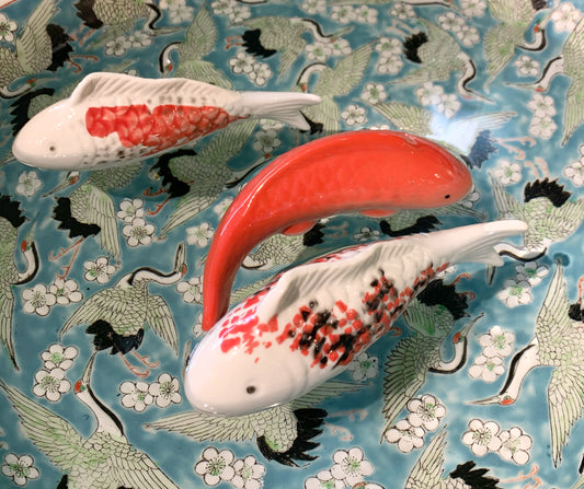 Handpainted Koi Fish