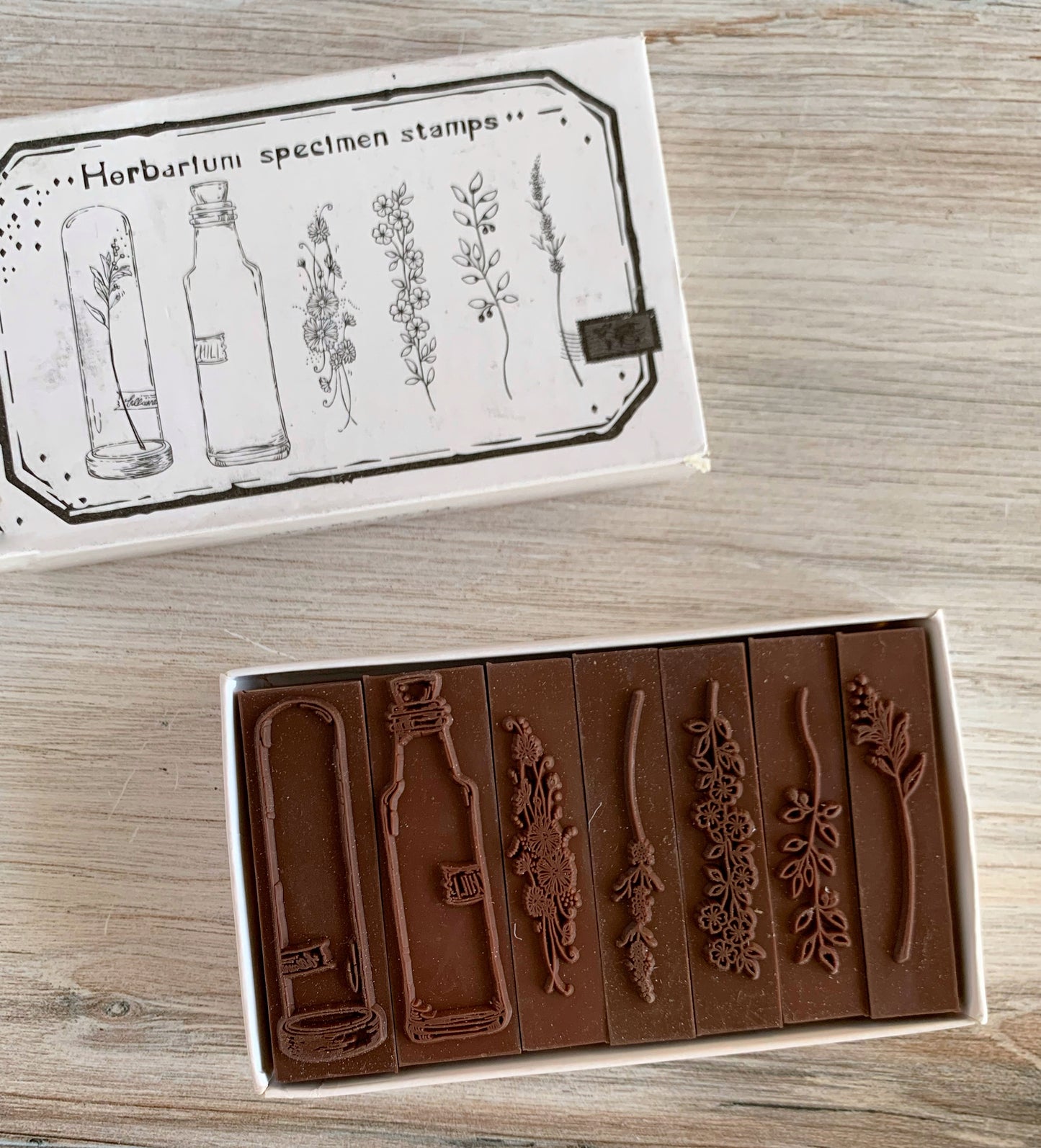 Herbarium Specimen Stamp Set