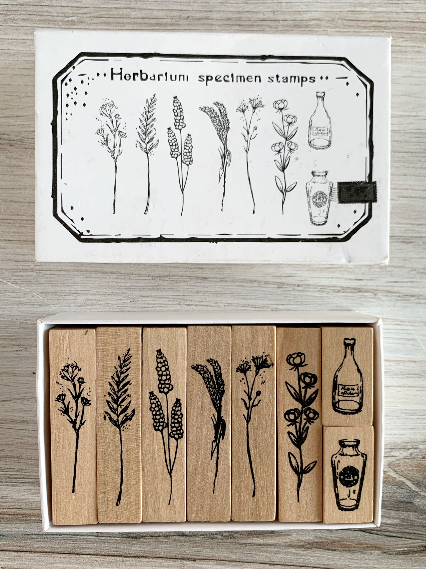 Herbarium Specimen Stamp Set