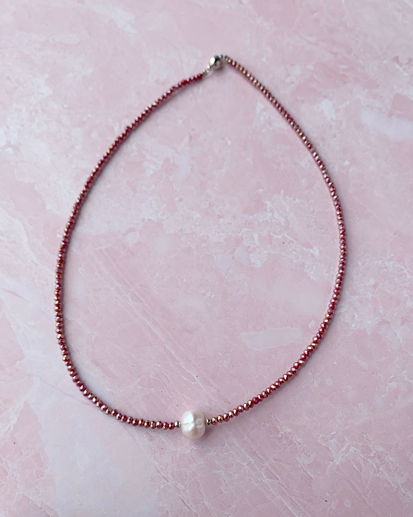 Pearl & Beaded Necklace