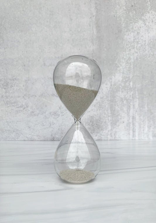 Silver Hourglass