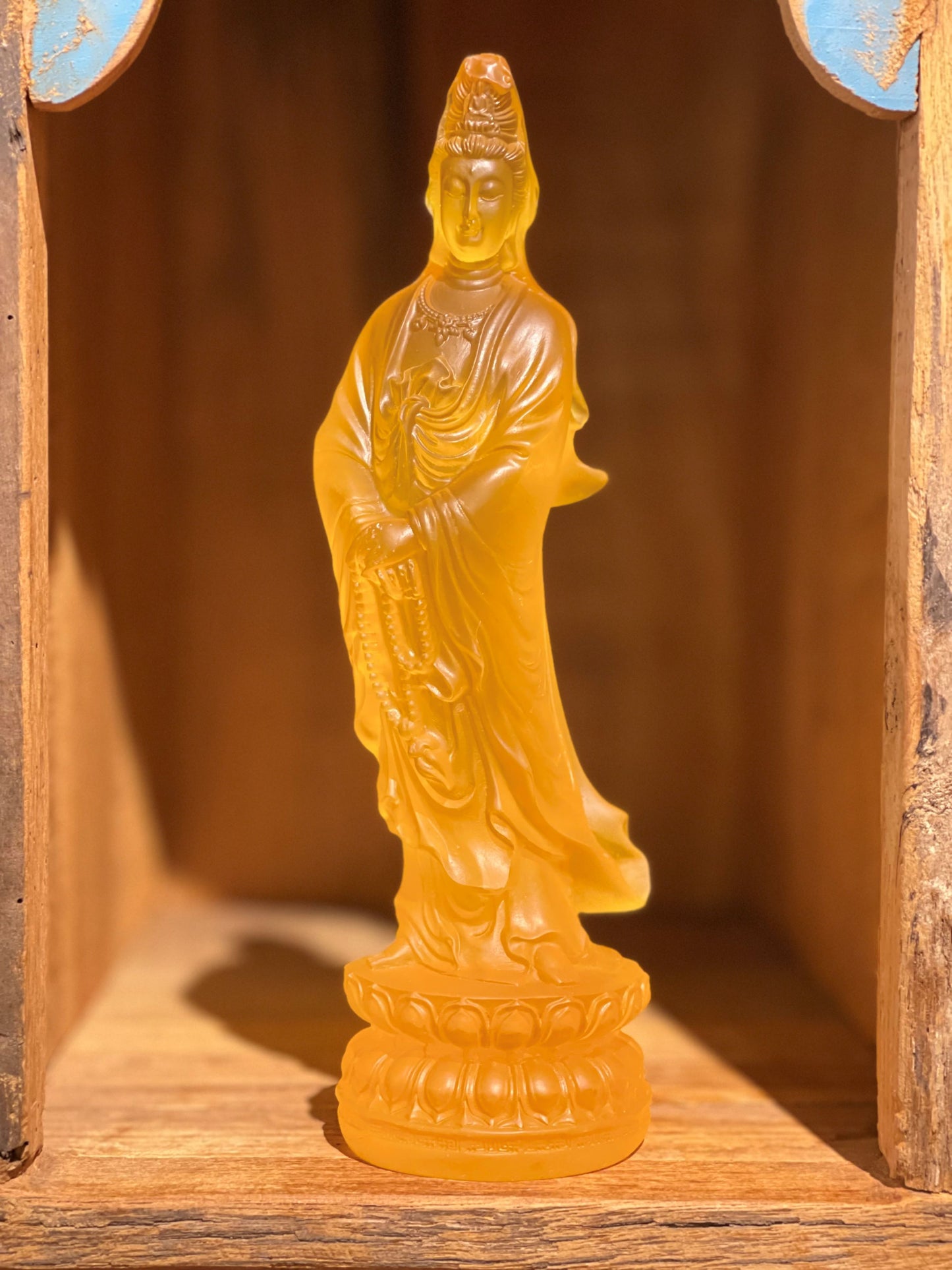 Guan Yin Goddess of Mercy Meditation Statue