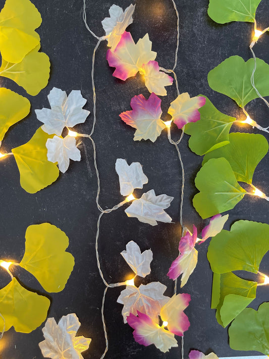 10 Ft Leaf Light Up Vines