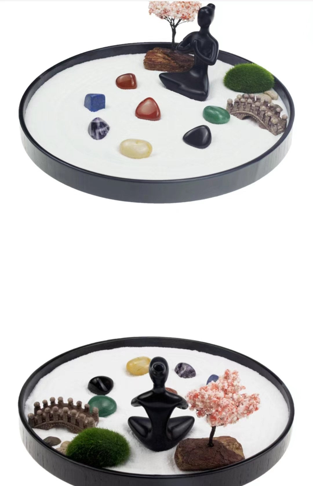 Round Relaxing Zen Garden