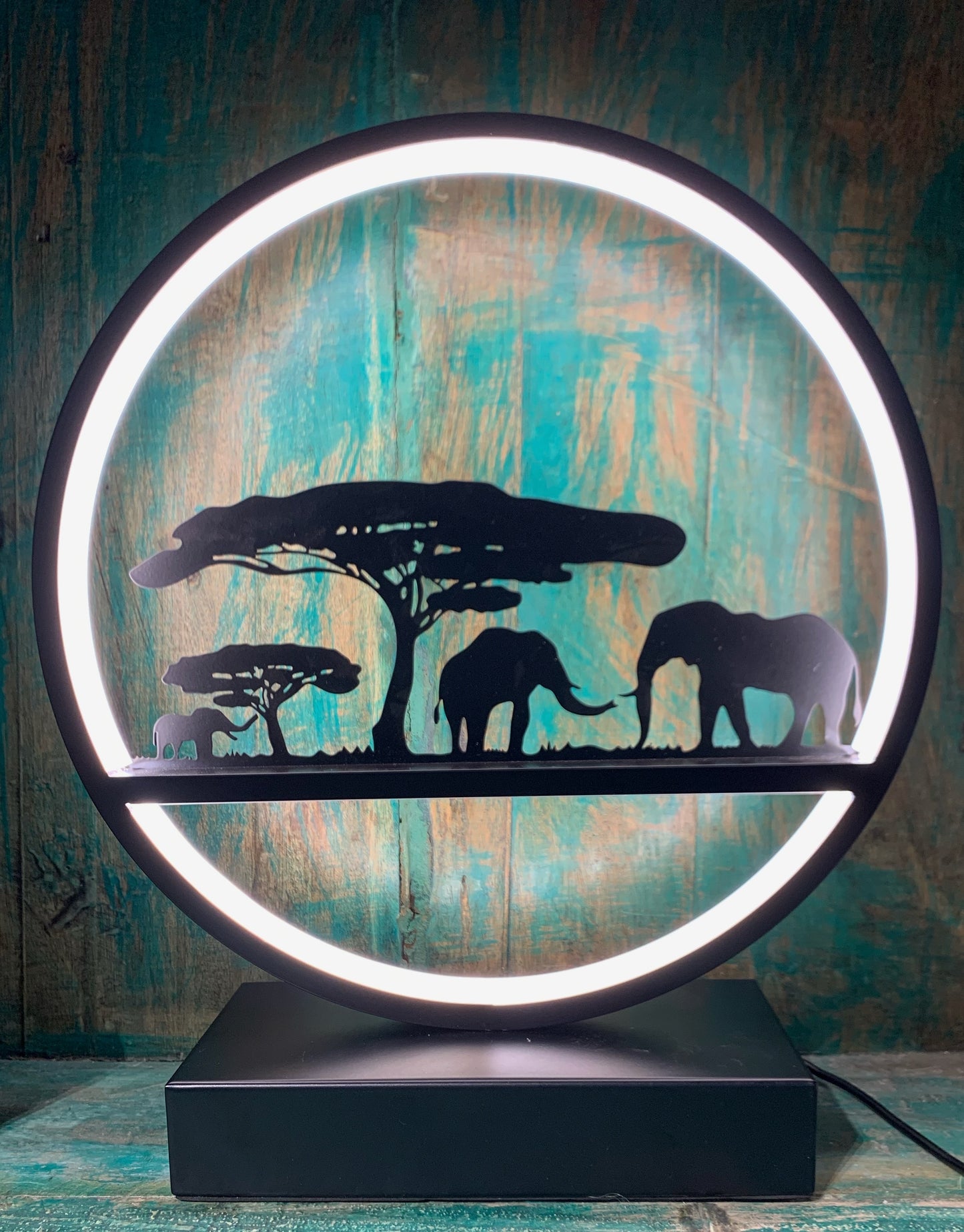 Round LED Safari  Light