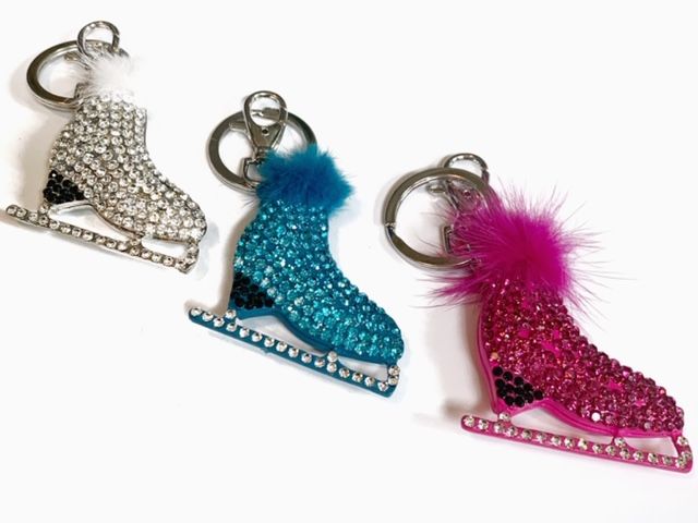 Ice Skate Key Chain